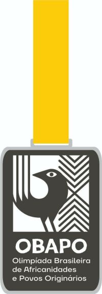 Imagem de Medalha 2026 - 3ª edição - OBAPO - Medalha de HONRA AO MÉRITO - Olimpíada Brasileira de Africanidades e Povos Originários